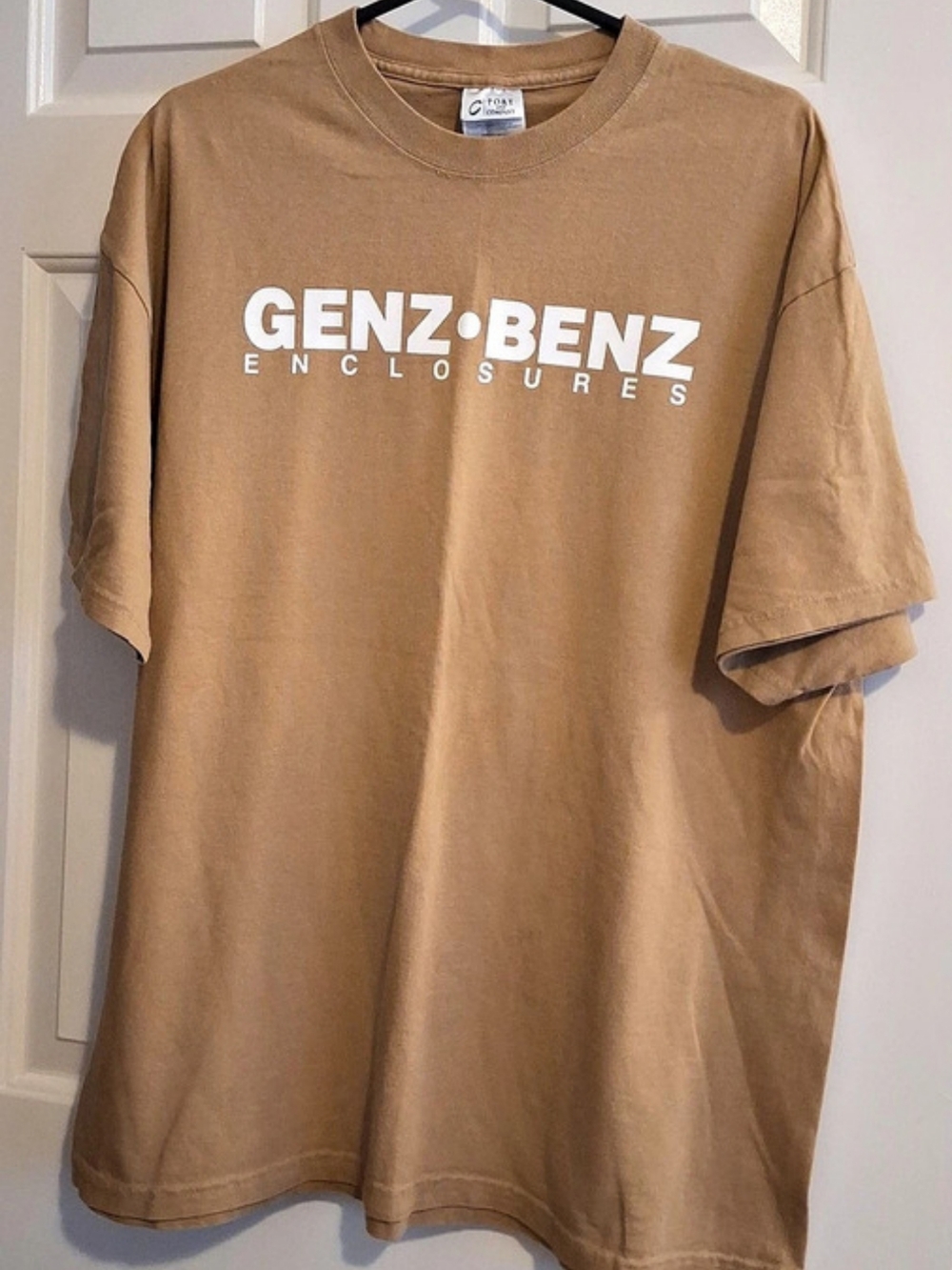 Genz-Benz Enclosures Graphic Short Sleeve Tee Brown Adult XL